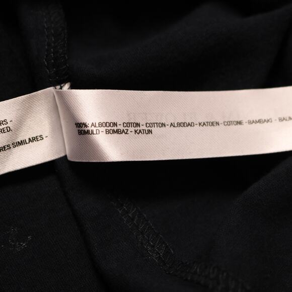 Denim & Flower Navy Anchor Print Short Sleeve Crewneck T-Shirt Cotton Size S - Picture 6 of 8